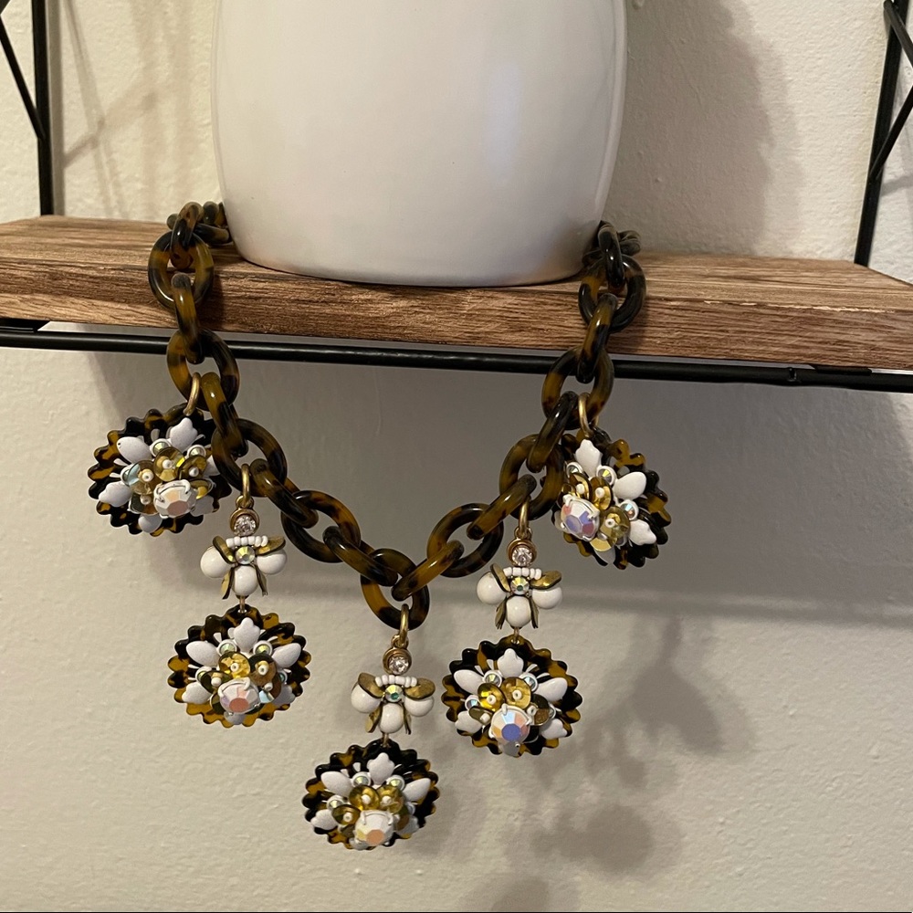 Tortoiseshell Statement necklace